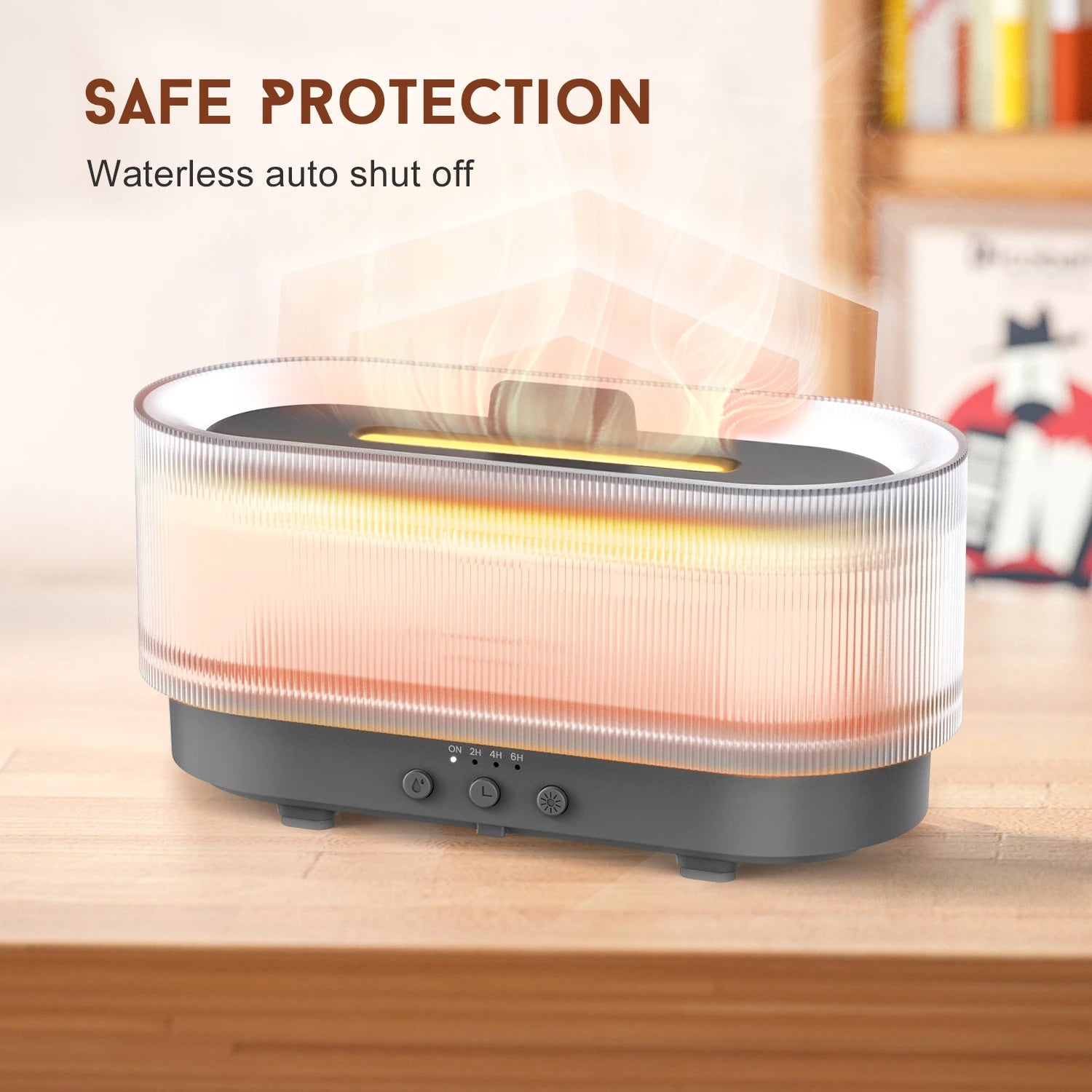 FlameMist™ — LED Aroma Humidifier & Diffuser